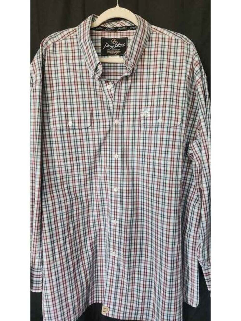Wrangler George Strait Long Sleeve Button-Down Shirt, Size 3XL Just Dry Cleaned